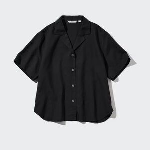 ⭐️ UNIQLO Linen Button Up Blouse